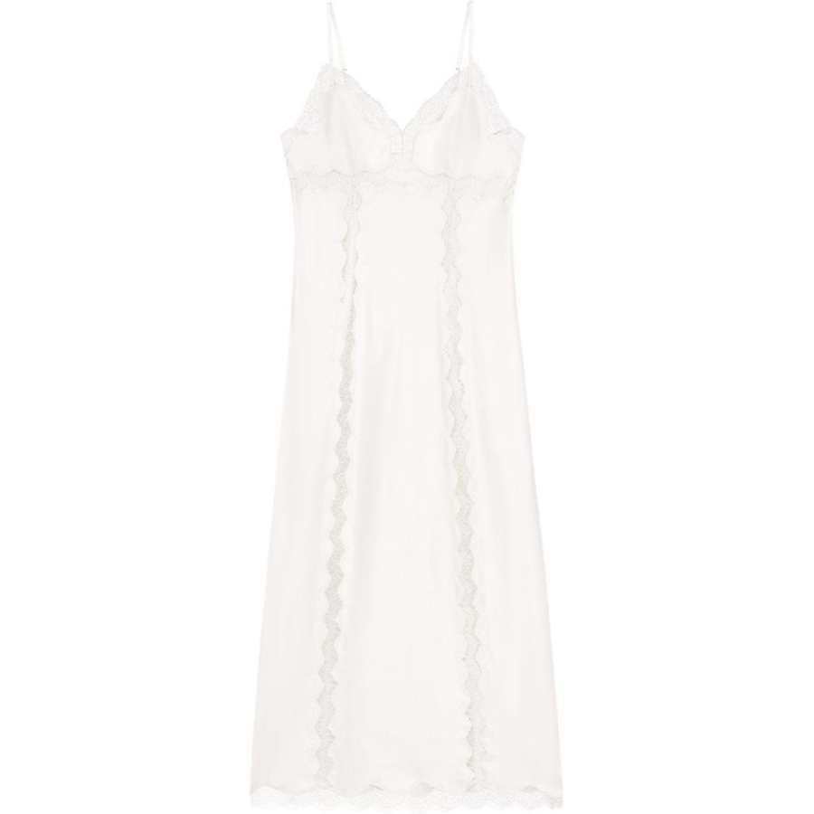 Victoria's Secret SEXY KI Nightgown Women's Coconut White