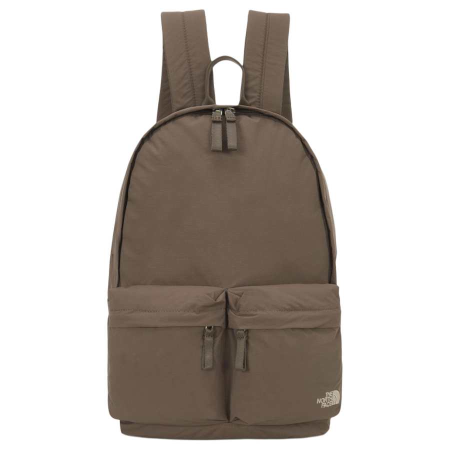 THE NORTH FACE 30L Backpack Outdoor Bag Nylon Beige & Brown Unisex