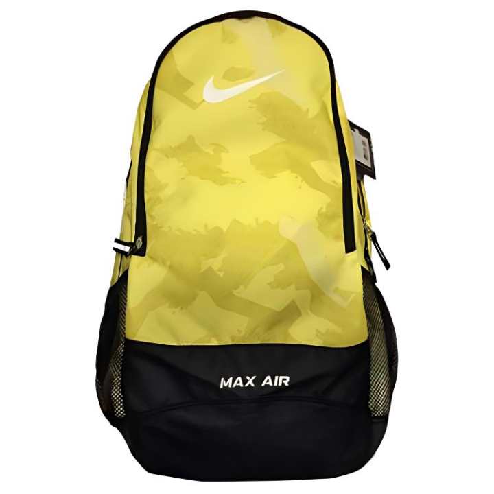 Nike Nike Polyester Backpack Regular Unisex Yellow & Black