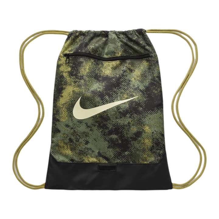Nike Nike Recycled Polyester Backpack Regular Unisex Olive Green & Black & Coconut Milk