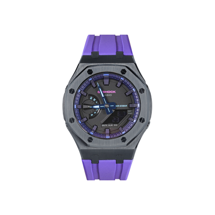 CASIO CASIO Unisex Liquid Crystal/Analog Dual Display Series 48.5mm Black Watch