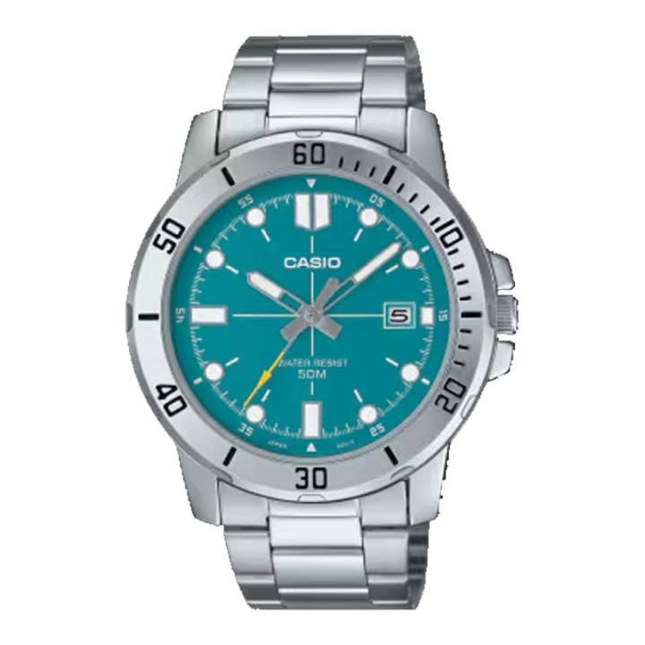 CASIO CASIO Men Standard Series Blue Watch MTP-VD01D-3E2V