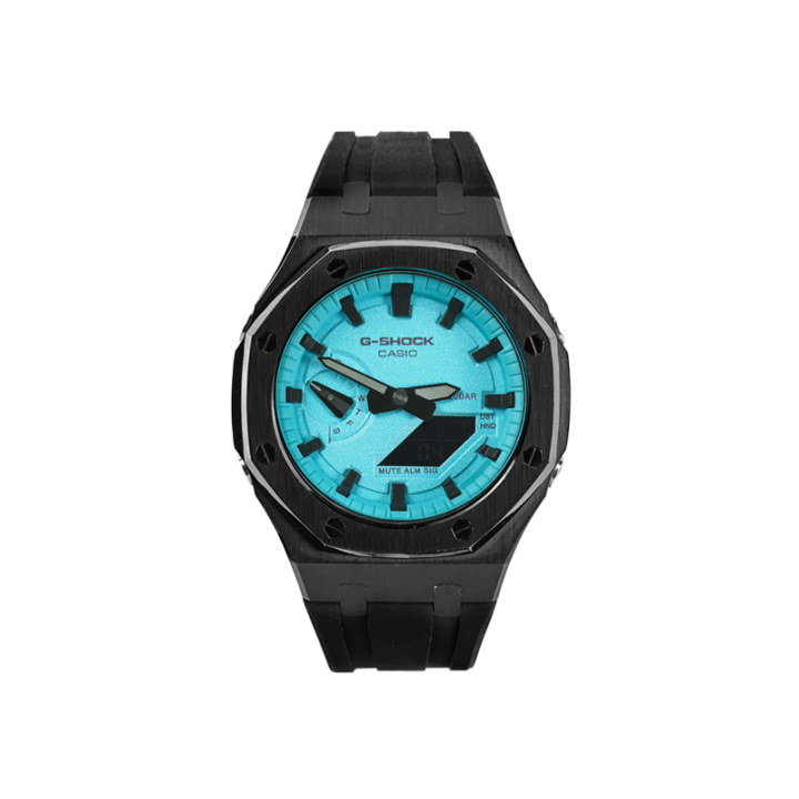 CASIO CASIO Unisex Liquid Crystal/Analog Dual Display Series 48.5mm Blue Watch