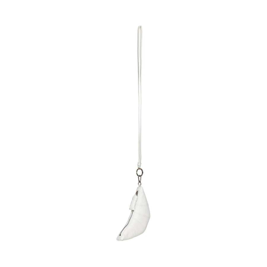 Lemaire Cow Leather Coin Purse Unisex White