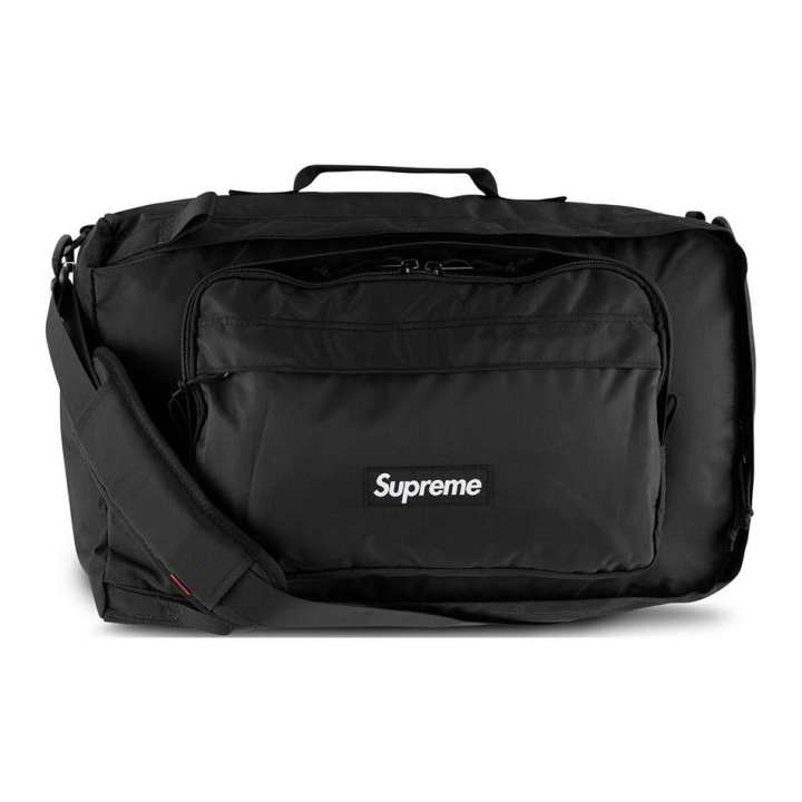 Supreme Supreme Fabric Travel Bag Unisex Black