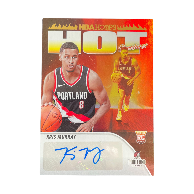 PANINI 2023 24 Hoops Murray RC Murray, Pioneer RC Rising Stars, Signature Card, Player Card, Card Collection Pass