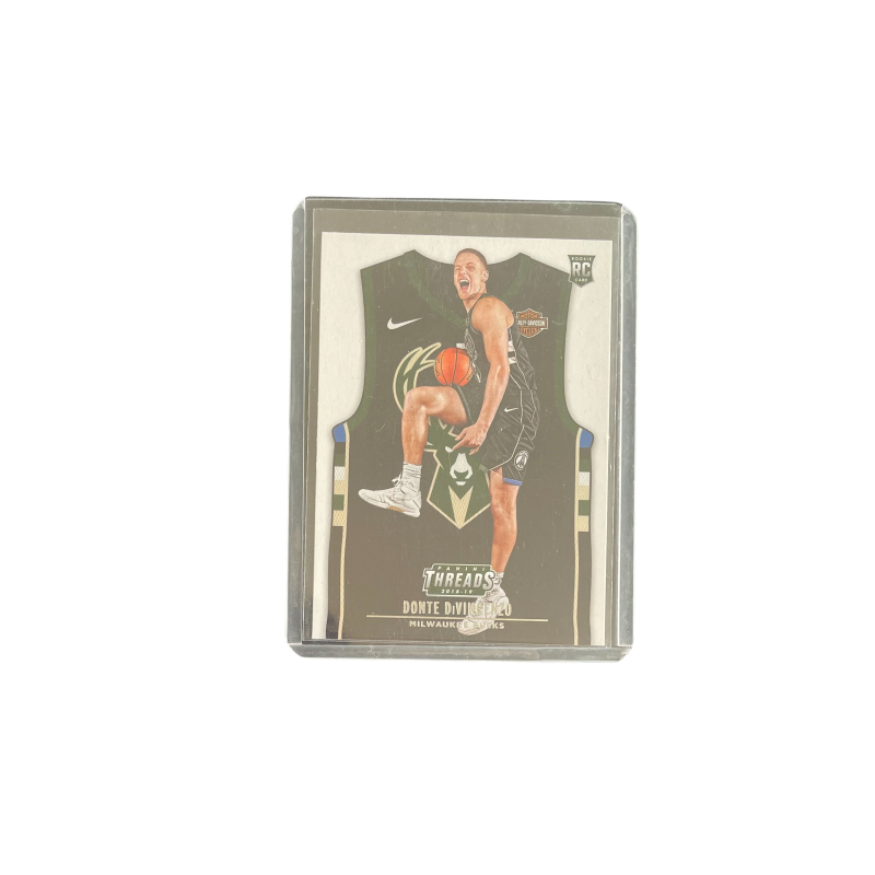 PANINI 2018 19 Panini RC Bucks, Rookie, DiVincenzo, Vest, Teka Star Card, Card Pass Sports Cards 1 Pc