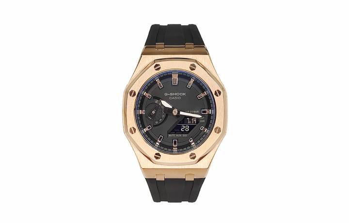 CASIO CASIO Men Liquid Crystal/Analog Dual Display Series 44mm Black Watch