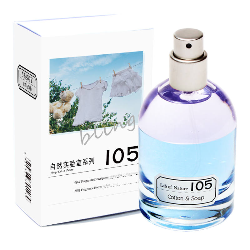 Blings Natural Lab Collection 105 Cotton With Soap Scent Light Fragrance Neutral Soapy Scent Woody Floral Scent
