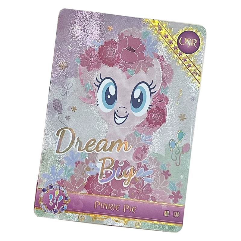 KAYOU My Little Pony Characters Card, Rainbow Pack, Third Shot, Rainbow 3 USR Biki IP / Anime Cards 1 Pc