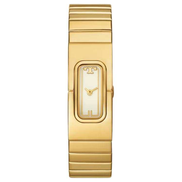 TORY BURCH Wrist Watches Quartz Movement Stainless Steel Strap 18*40mm White Dial Women's Watch