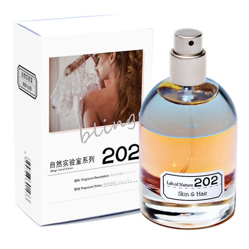 Blings Natural Lab Collection 202 Skin And Hair Fragrance Women's Deodorant Woody Fougere Accord Eau De Parfum EDP