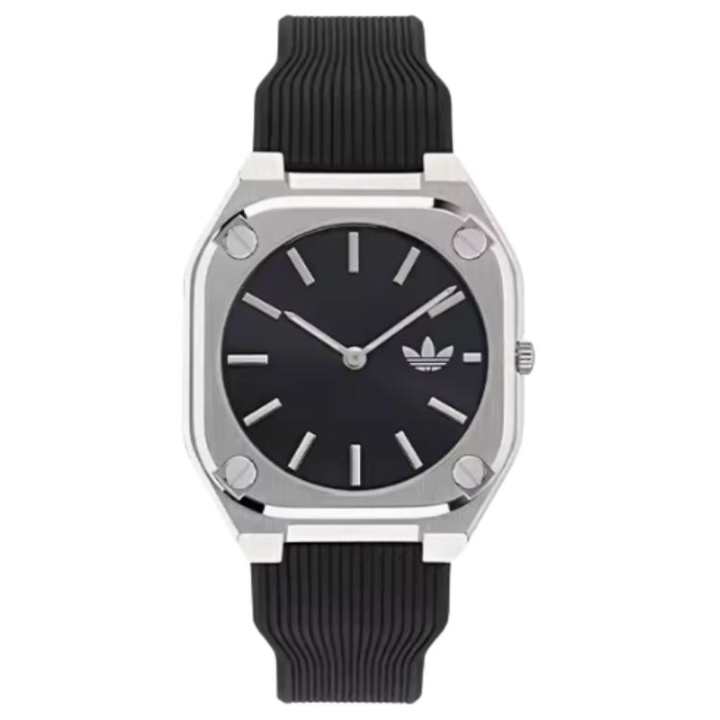 Adidas Originals Adidas Originals Wrist Watches Quartz Movement Silicone Strap 39mm Black Dial Men's Watches