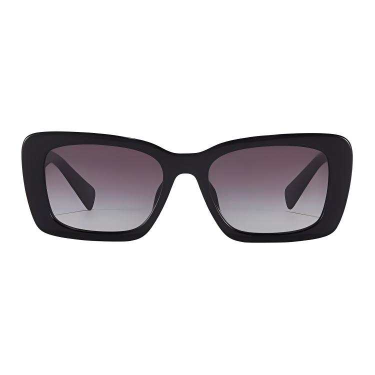 MIU MIU Plate And Metal Square Sunglasses Women's Black/Pink/White/Tortoiseshell