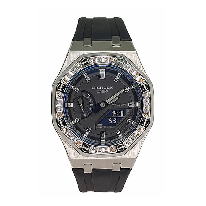 CASIO CASIO Men Liquid Crystal/Analog Dual Display Series 44mm Black Watch