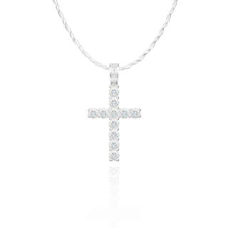 ICEGANG White Gold plated Copper Necklaces Unisex