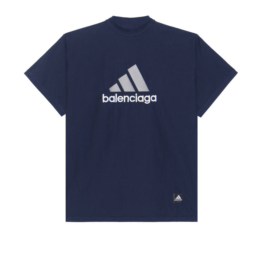 Balenciaga x Adidas Balenciaga X Adidas FW22 T Shirt Loose Fit Unisex Black