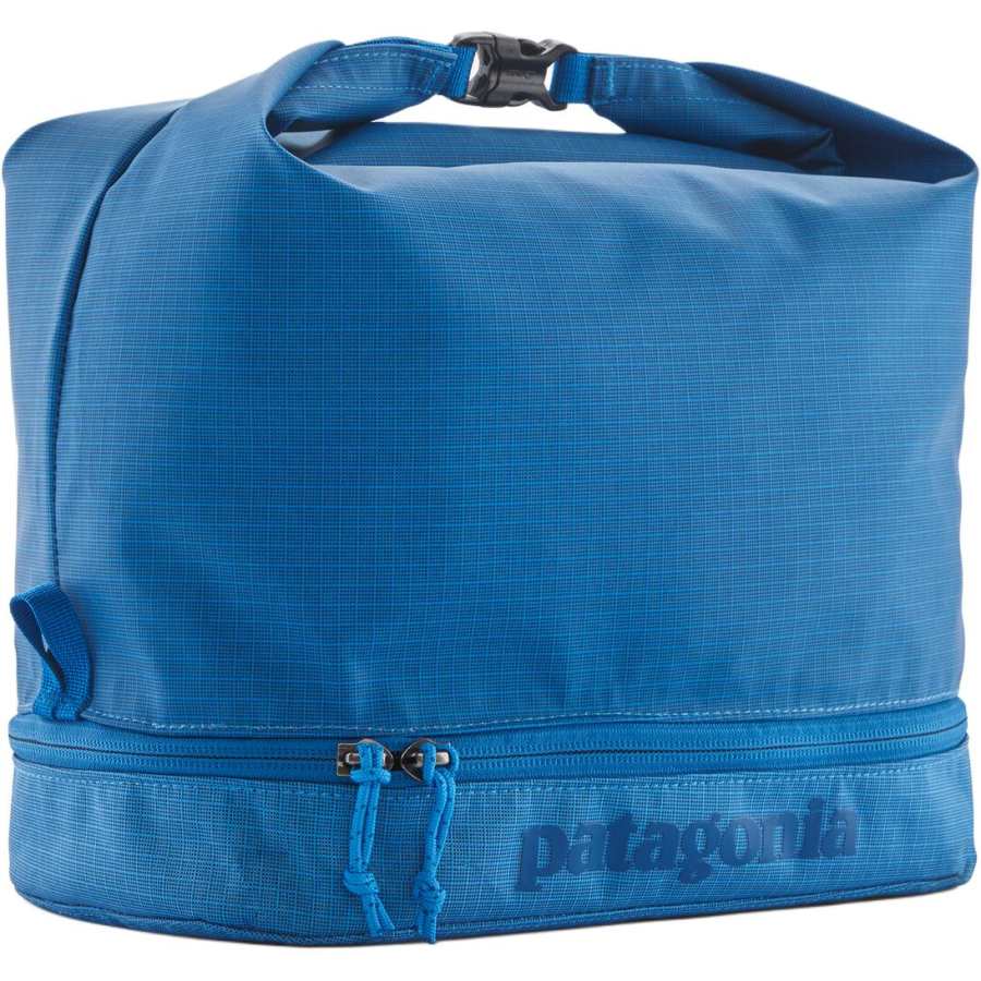 Patagonia Recycled Material Toiletry Bag, Storage Bag Unisex Vessel Blue