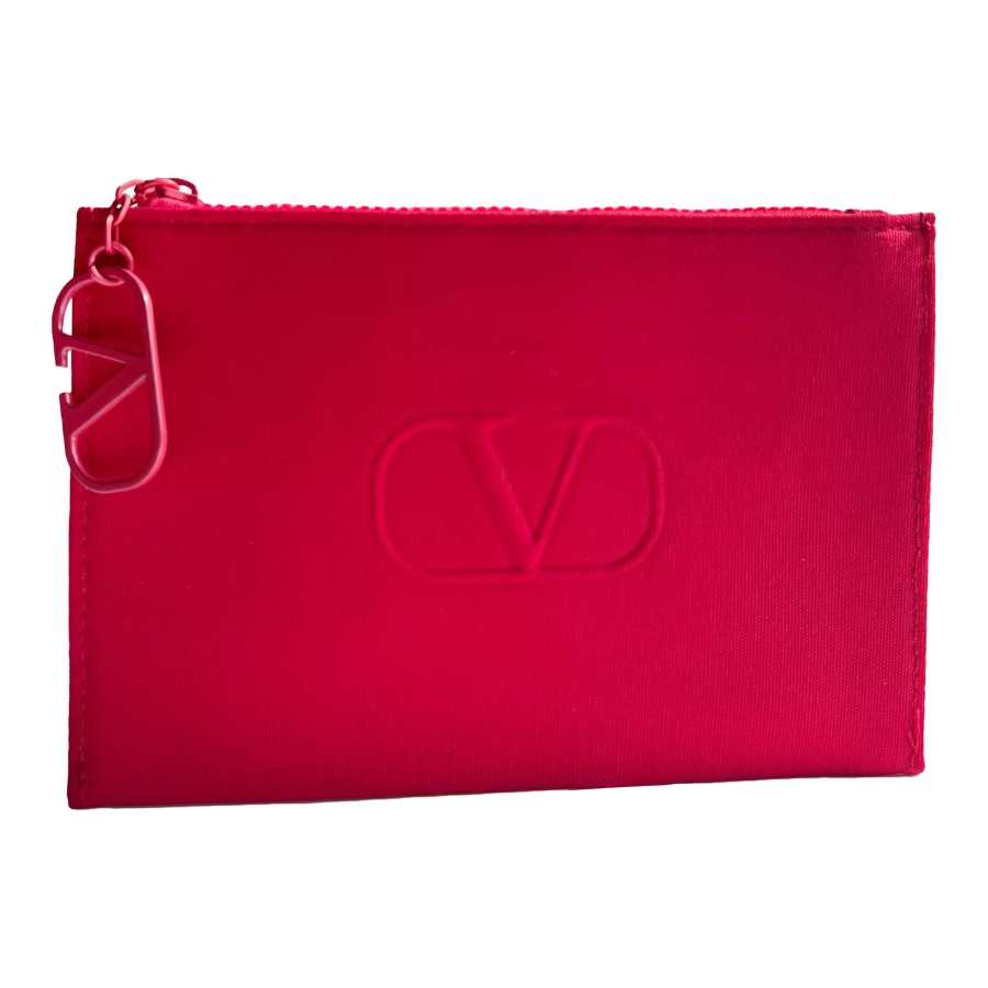 Valentino Valentino Classic Red Envelope Makeup Bags