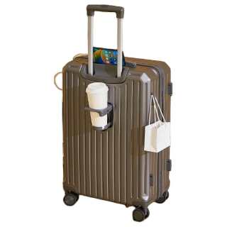 Shouldcat ABS+PC Trolley Bag 20 Inch, 24 Inch, 26 Inch, 28 Inch Unisex Dark Gray/black/white/pink/blue