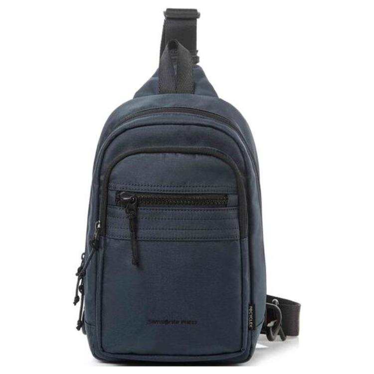 Samsonite SAMSONITE Polyester Crossbody Bag Sling Bag Unisex Marine Blue
