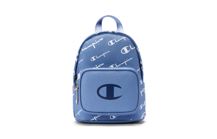 Champion Champion Synthetic Leather, Textile Backpack Unisex Caesar Blue/Black