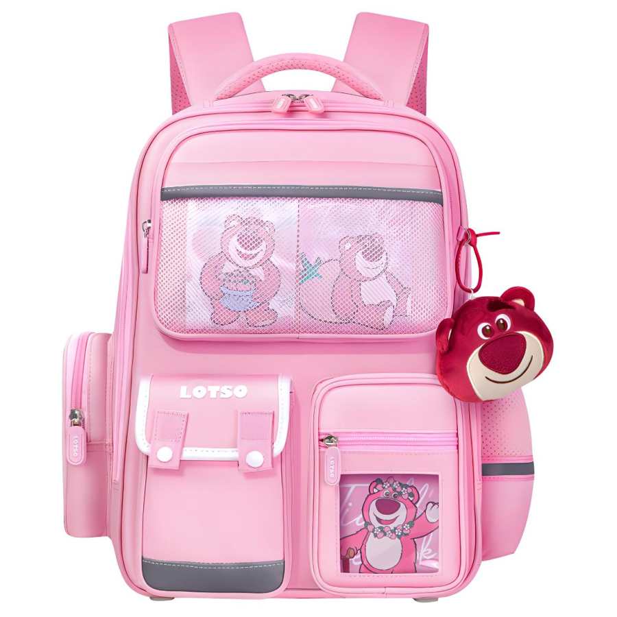 Disney Polyester Student Bag Regular Kids' Strawberry Bear/Elsa Princess