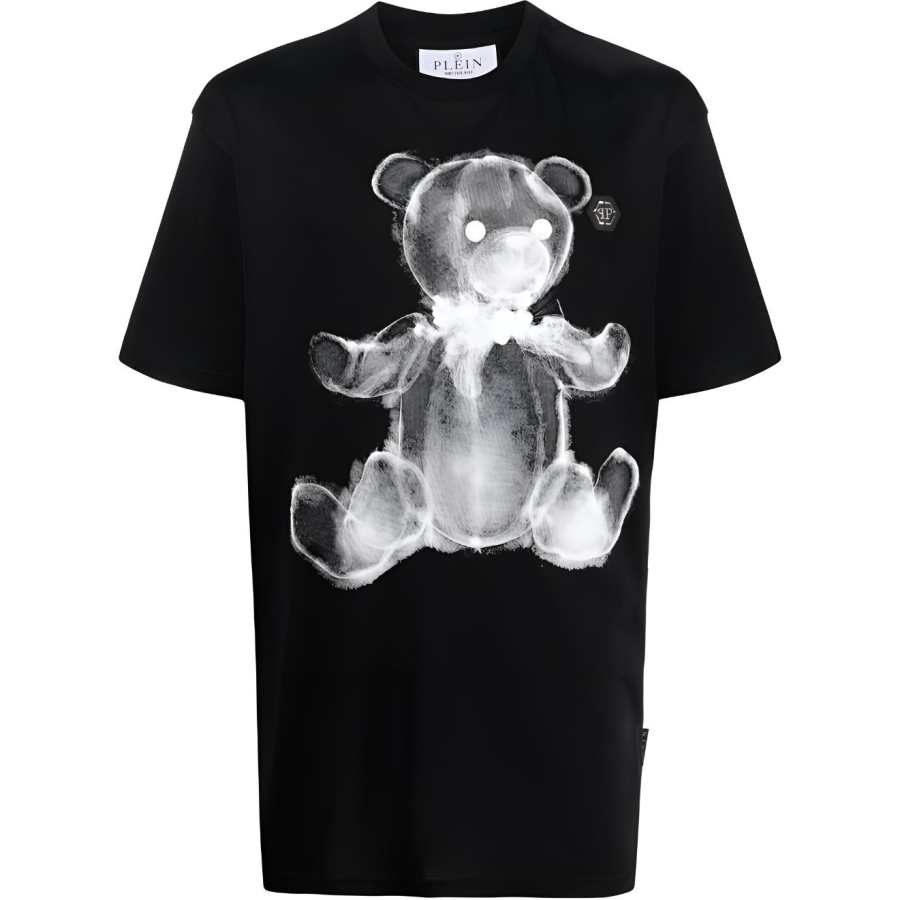 PHILIPP PLEIN 【Previous Season】teddy print T-shirt