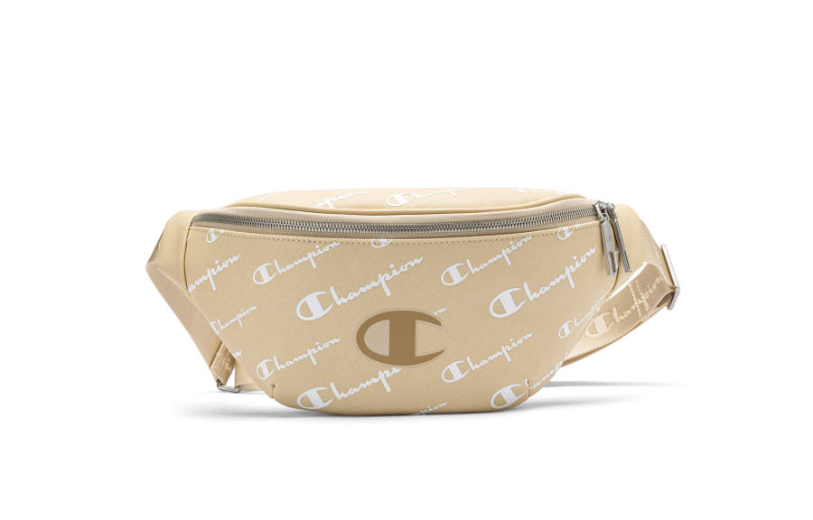 Champion Synthetic Leather, Textile Mosaic Fanny Pack Small Unisex Multicolor