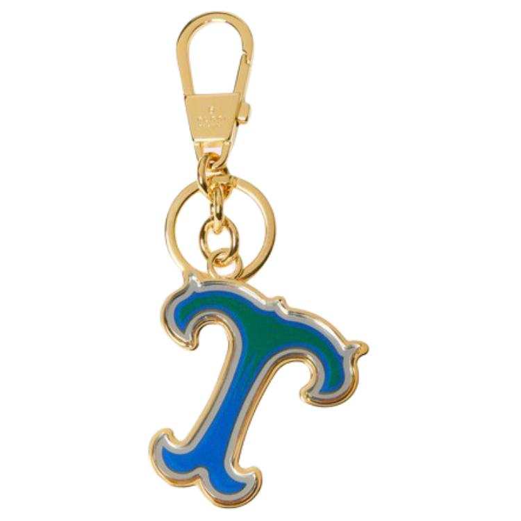 GUCCI GUCCI Plexiglas Glass Keychains Unisex Blue