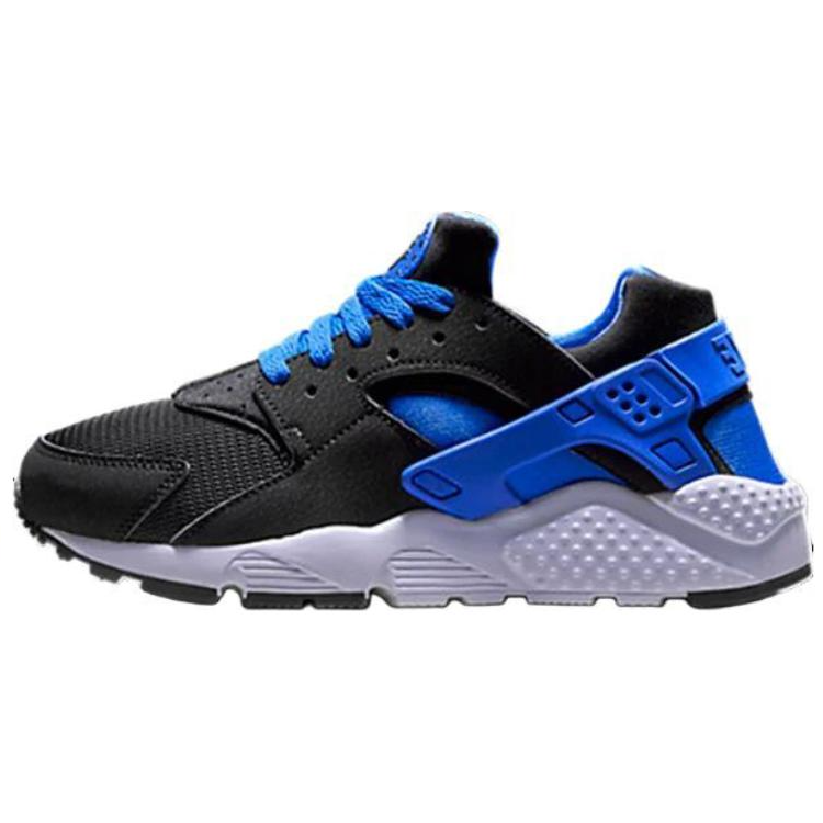 Nike Nike Air Huarache Slip Resistant Abrasion Resistant Low top Casual Running Shoes Women's Blue