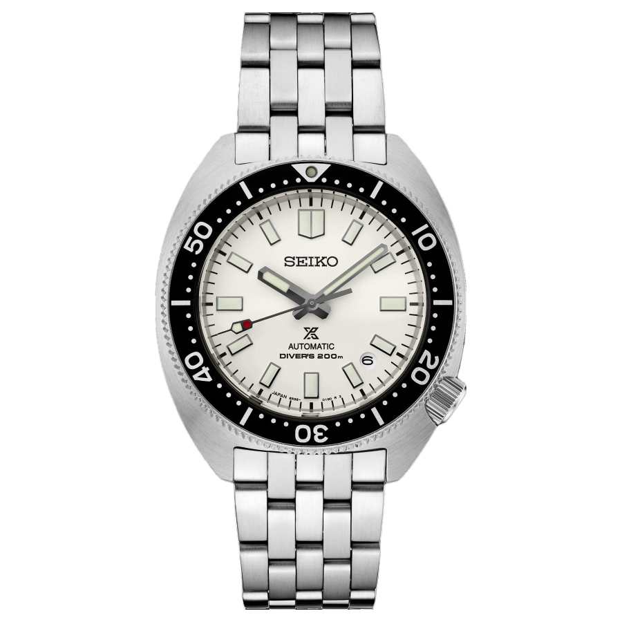 SEIKO 200m Waterproof Automatic/Manual Mechanical Movement Stainless Steel Strap Watch Men's Watches
