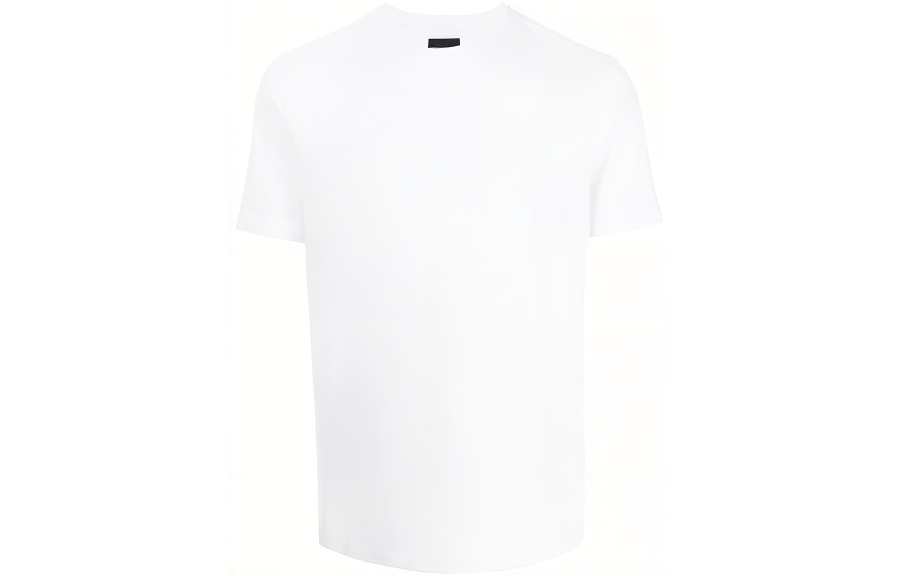 EMPORIO ARMANI Logo Jacquard Crewneck T Shirt