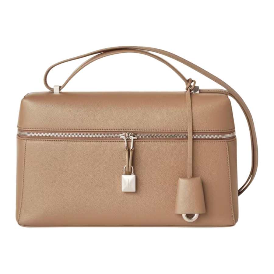 Loro Piana Extra Bag Calfskin Crossbody Bags Women's Brown