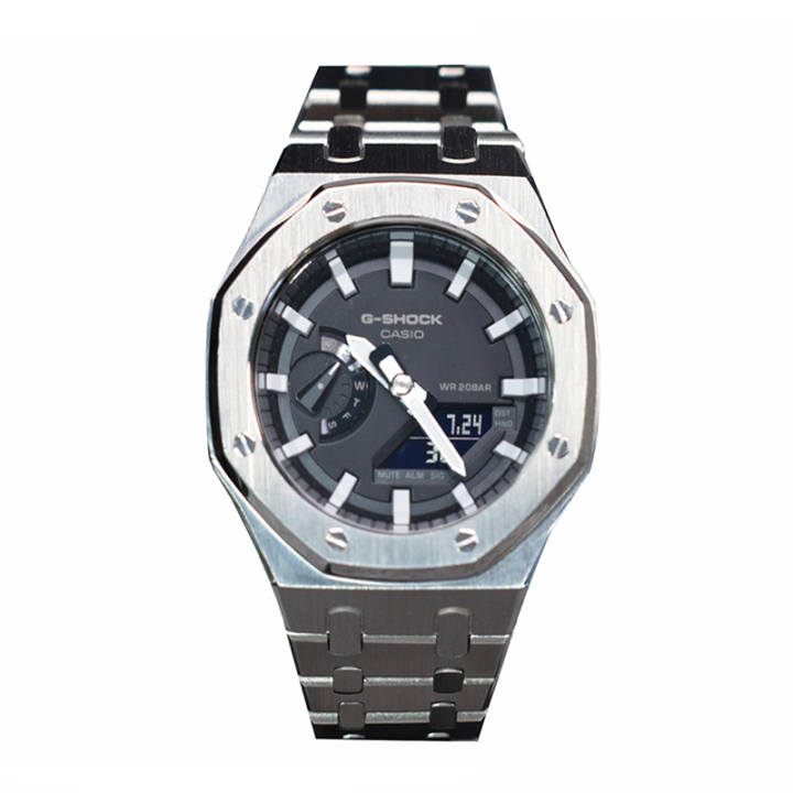 CASIO CASIO Men Liquid Crystal/Analog Dual Display Series 44mm Black Watch