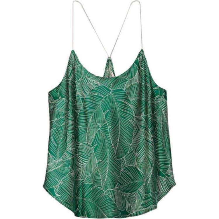 Victoria's Secret Pajama Top Women's Green