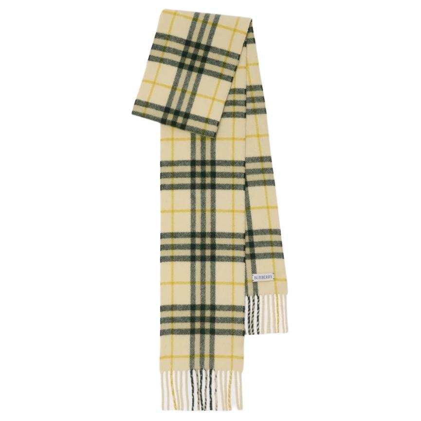 Burberry Burberry Checked Cashmere Scarf