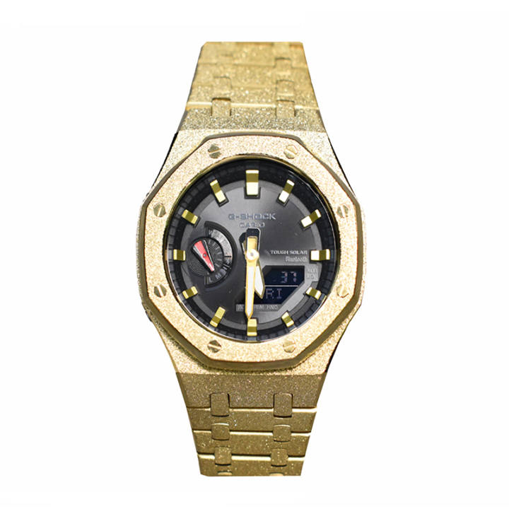 CASIO CASIO Men Liquid Crystal/Analog Dual Display Series 44mm Black Watch