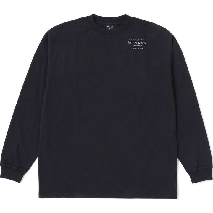 New Balance New Balance T Shirts Men's Black Crew Neck Moderate Straight Fit