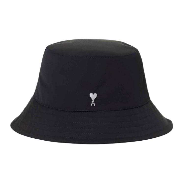 AMIPARIS Ami Paris Ami De Coeur Logo Plaque Bucket Hat
