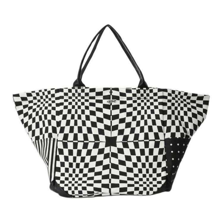 Vans Cotton Canvas Tote Bag, Shopping Bag, Handbag, Shoulder Bag Women's Black