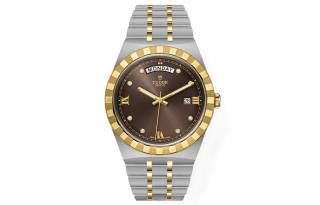 TUDOR Royal Collection Automatic Mechanical Movement 100m Waterproof Women's Watch 41mm Coffee Watch Dial
