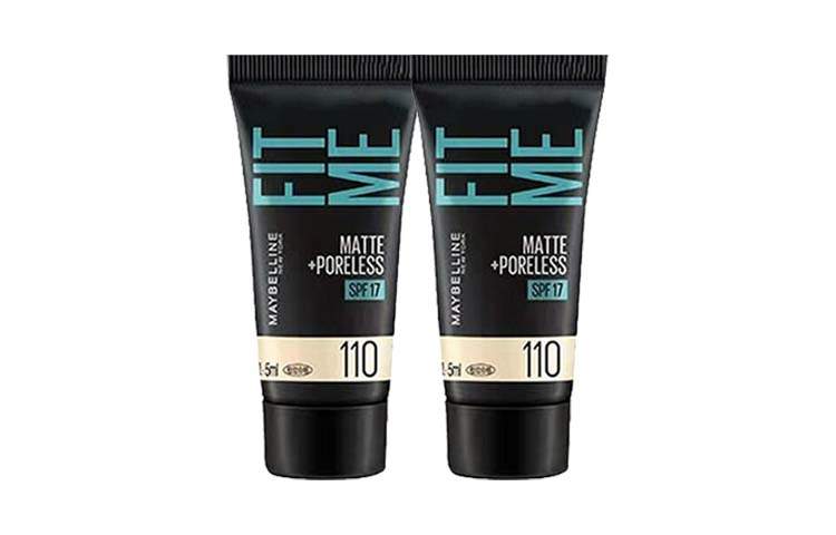 Maybelline Fitme Liquid Foundation Sample Pack