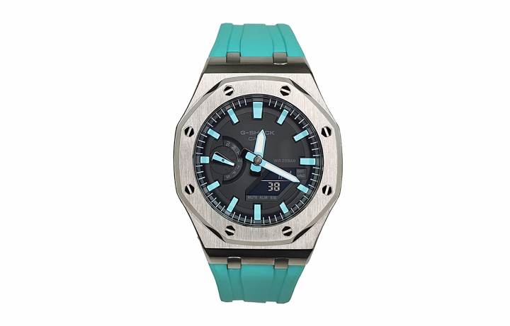 CASIO CASIO Men Liquid Crystal/Analog Dual Display Series 44mm Black Watch