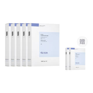 Dr.Alva Probiotics Facial Masks Soothing Hydrating Repairing Oily Skin Dry Skin Normal Skin 25g*10 Pcs/Box