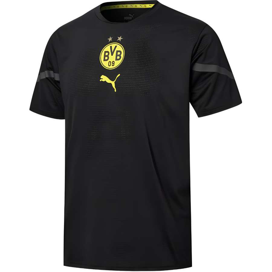 PUMA Borussia Dortmund T Shirt Unisex Black