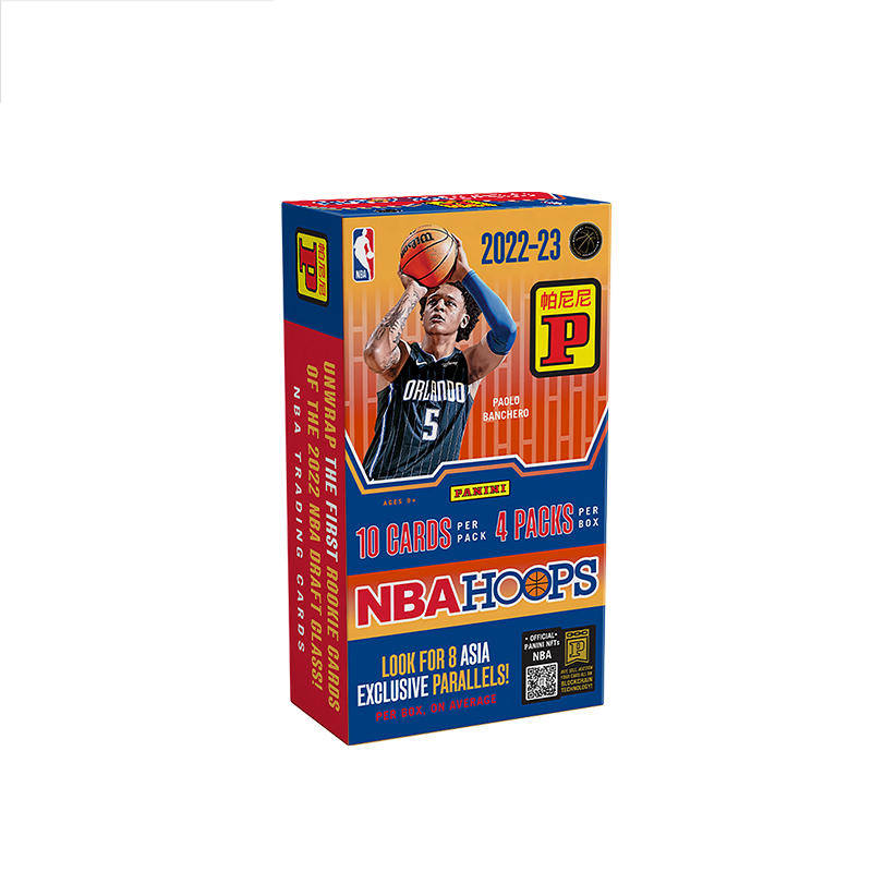 PANINI 2022 23 Basketball NBA Hoops Card Asia Edition Sports Cards Whole Box