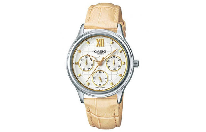 CASIO CASIO Women's Standard Series 32mm White Watch LTP-E306L-7A