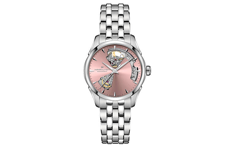 HAMILTON Jazz Series Automatic Mechanical Movement Women's Watch 36mm Pink Watch Dial