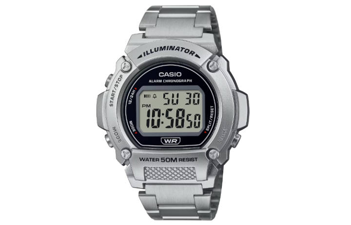 CASIO CASIO Men Standard Series Black Watch W-219HD-1AV